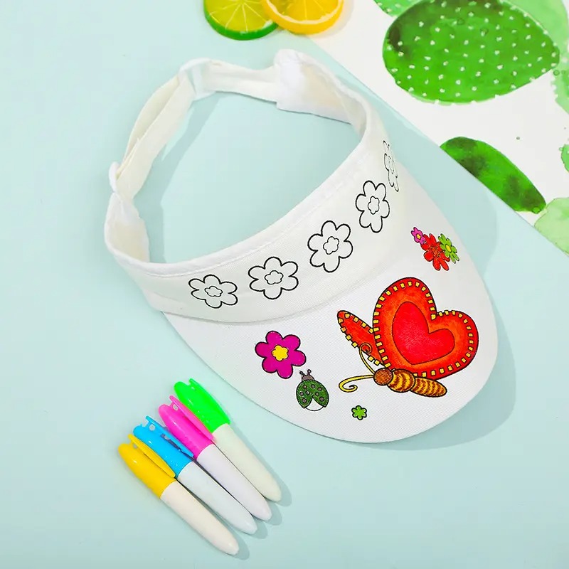 Набор для творчества кепка-раскраска Бабочка с маркерами для ткани 4 цвета (JH-YWFM-FB018_Butterfly) Набор для творчества кепка-раскраска Бабочка с маркерами для ткани 4 цвета (JH-YWFM-FB018_Butterfly)