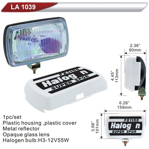 Фара дополнительная DLAA 1039-RY H3-12V-55W 159х101 мм (37668)