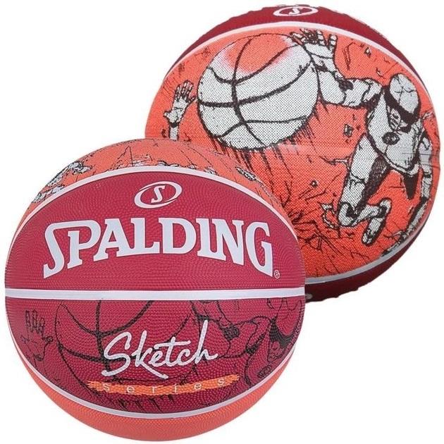 Баскетбольний м'яч універсальний Spalding Sketch Jump (11712_102) - фото 3