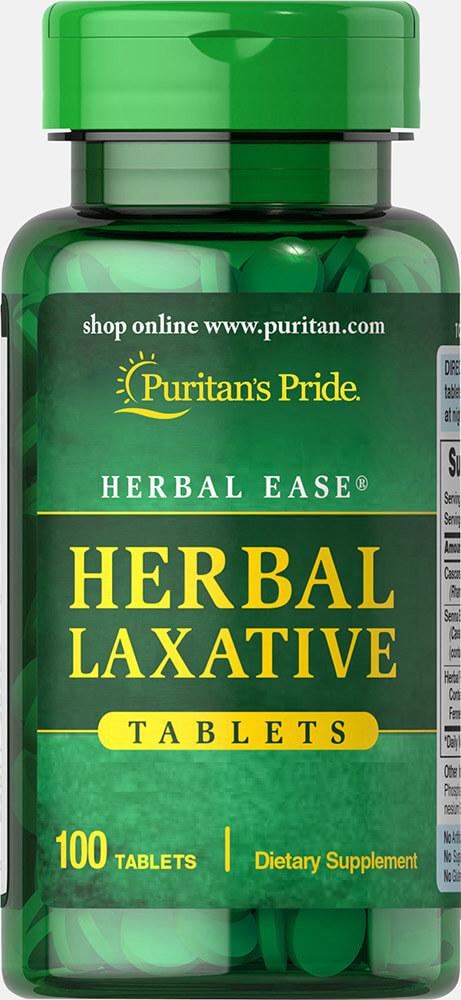 Очистка кишечника Puritan's Pride Herbal Laxative 100 Tabs
