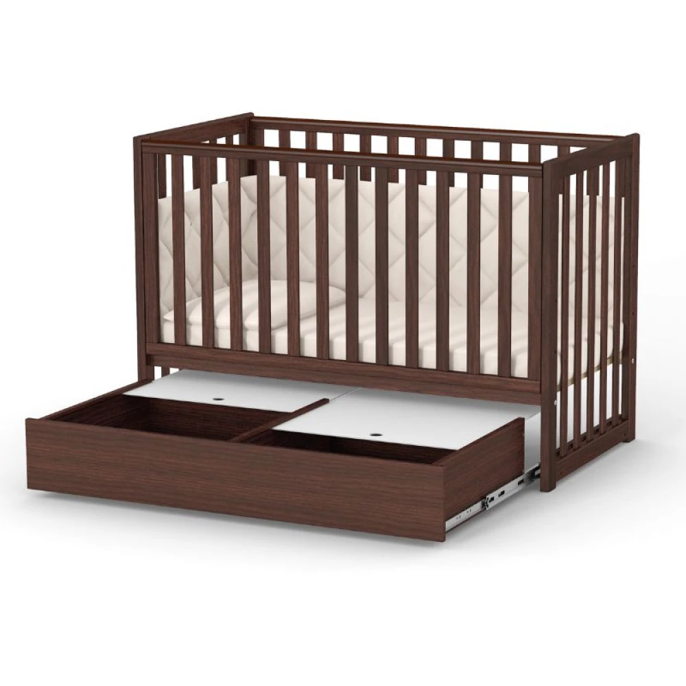 Дитяче ліжечко Veres ЛД 13 120x60 см Горіх - фото 5 Дитяче ліжечко Veres ЛД 13 120x60 см Горіх - фото 5