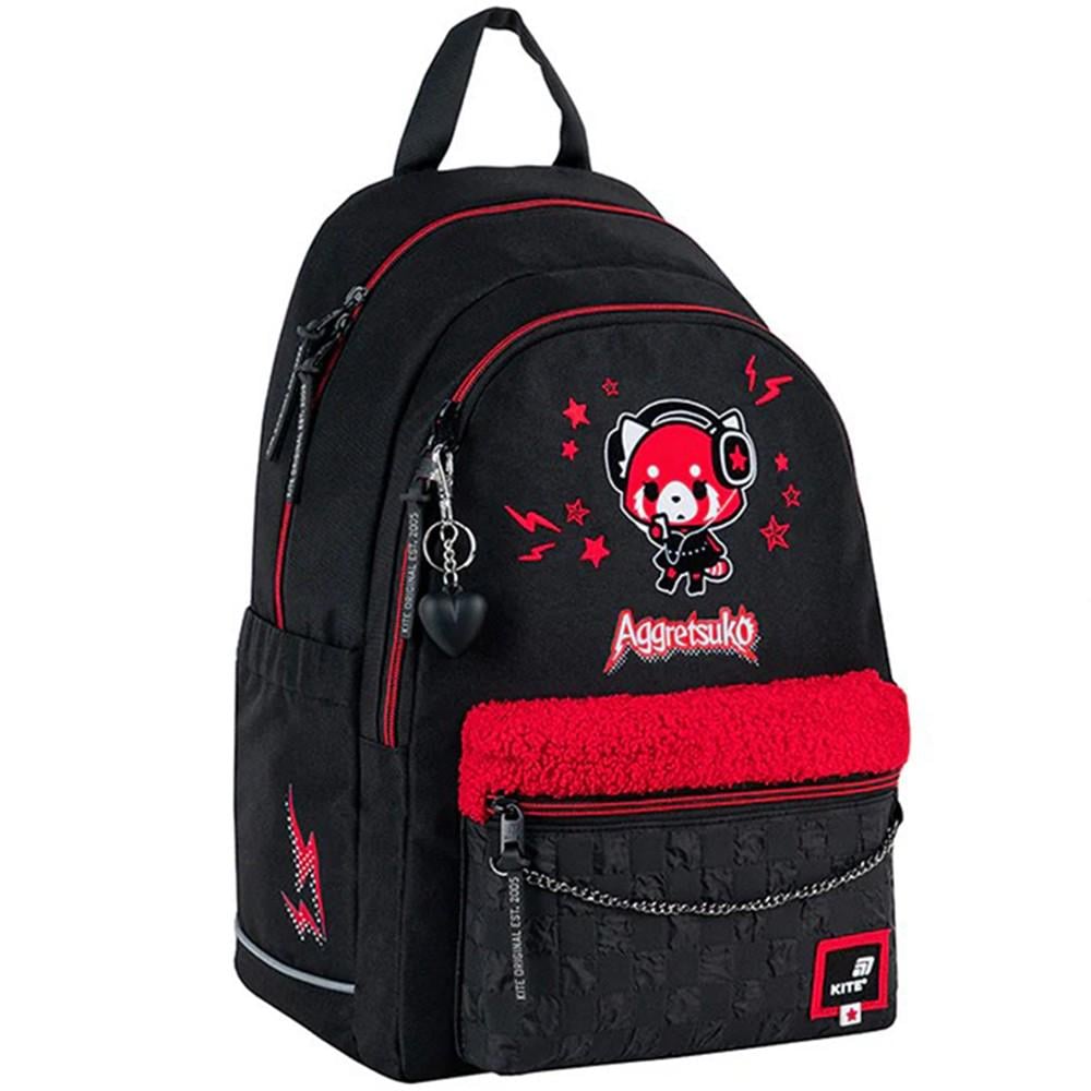 Шкільний рюкзак KITE Education Teens Aggretsuko 19 л (AR25-2575M)