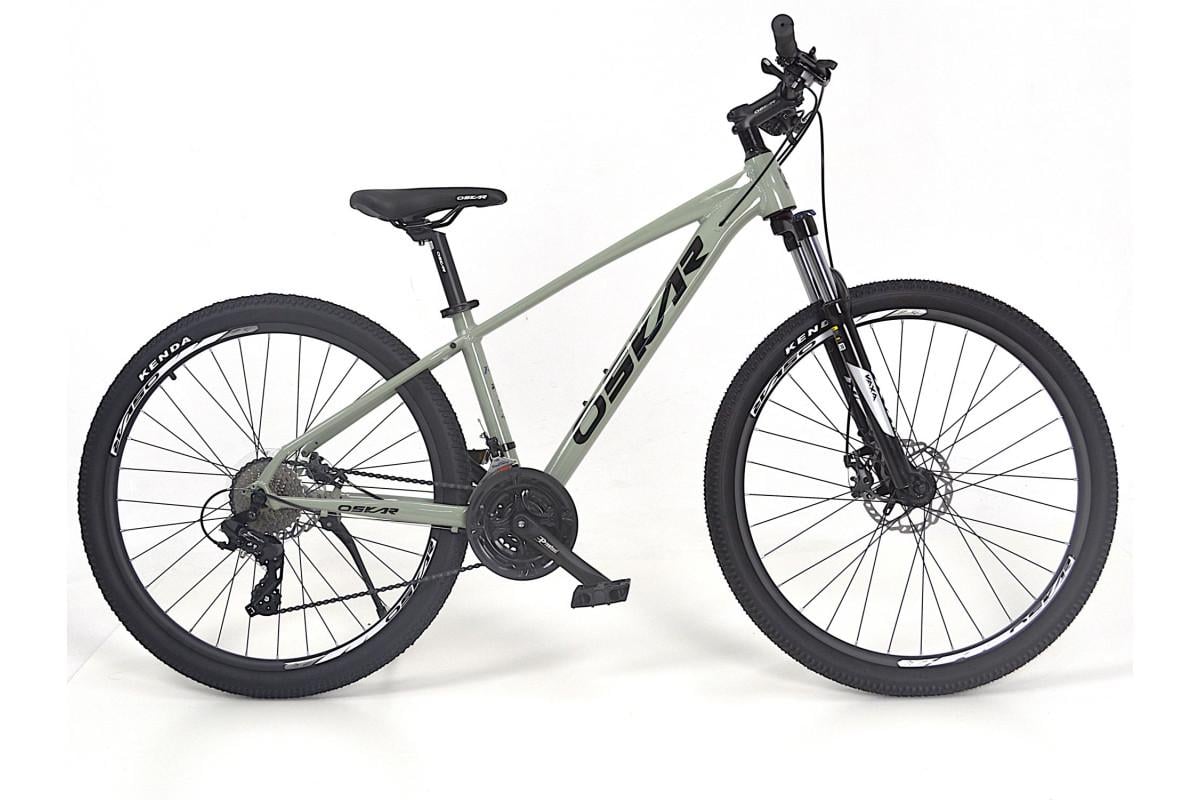 Велосипед Oskar Rapid алюминий 27,5"/15" Светло-серый (50000173)