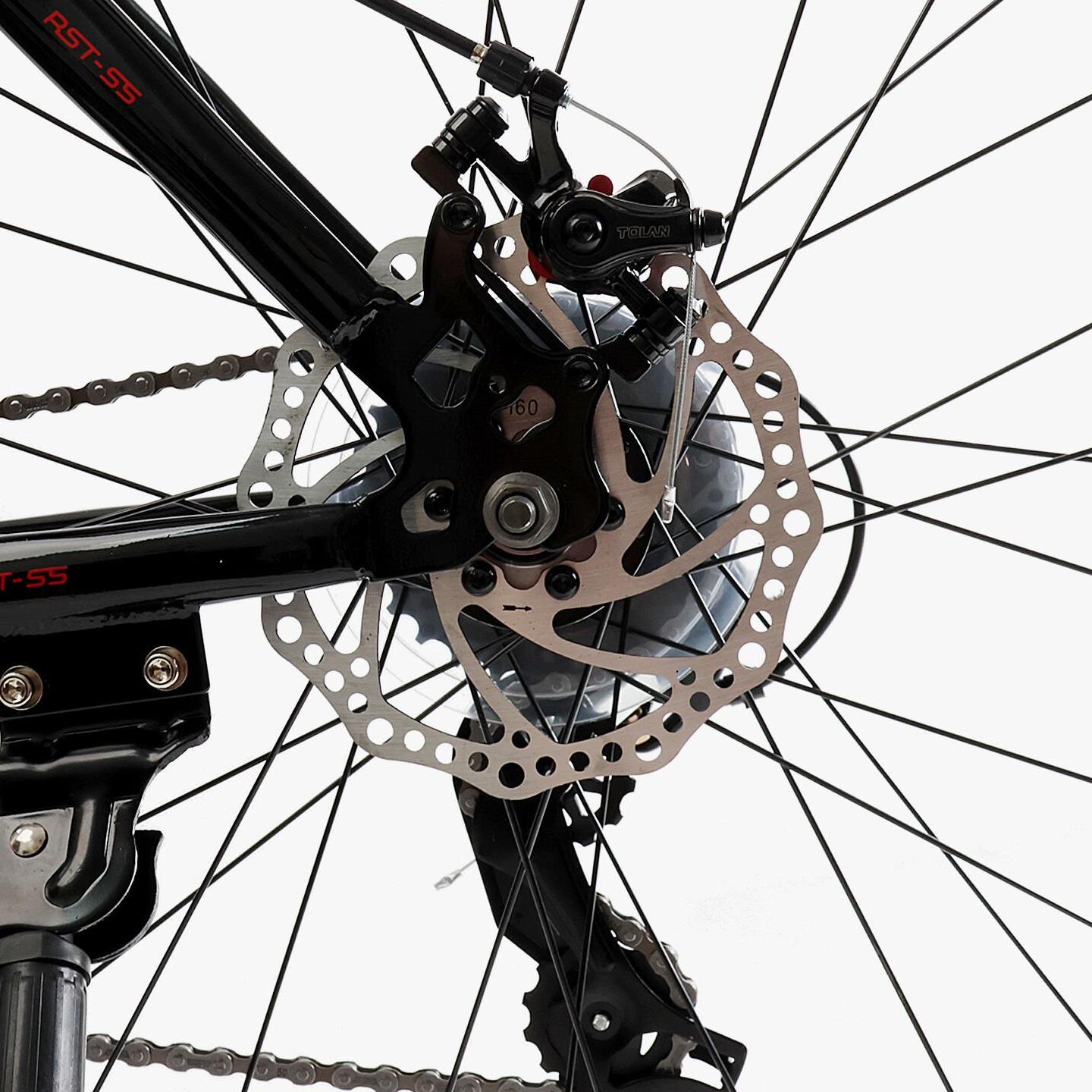 Велосипед горный Corso Stellar 29" рама 21" Черно-красный - фото 6