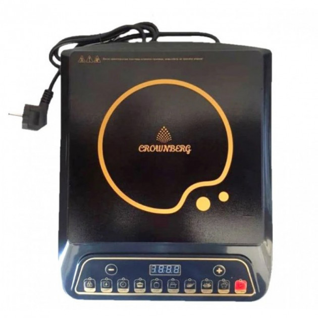 Плита индукционная Crownberg CB 1326 2000 Вт (zhs0369)