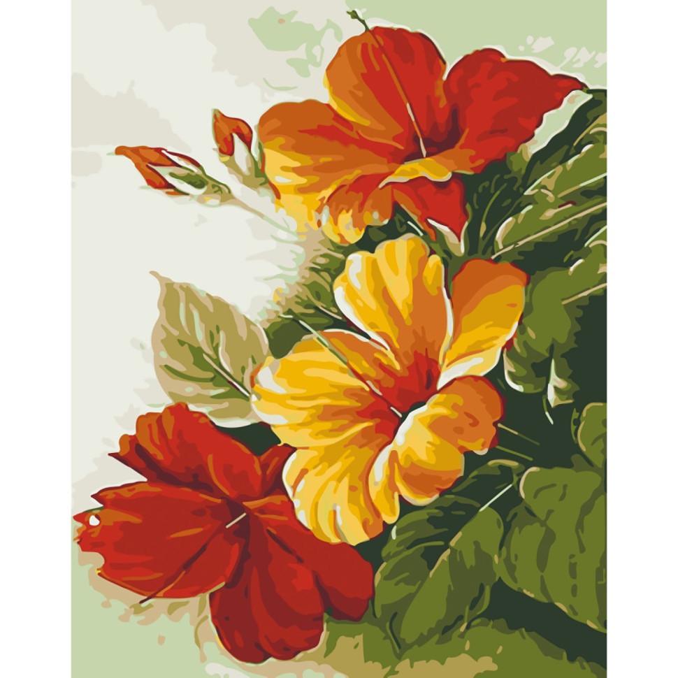 Картина по номерам ART CRAFT Багровые цвета 40X50 см (13000-AC)