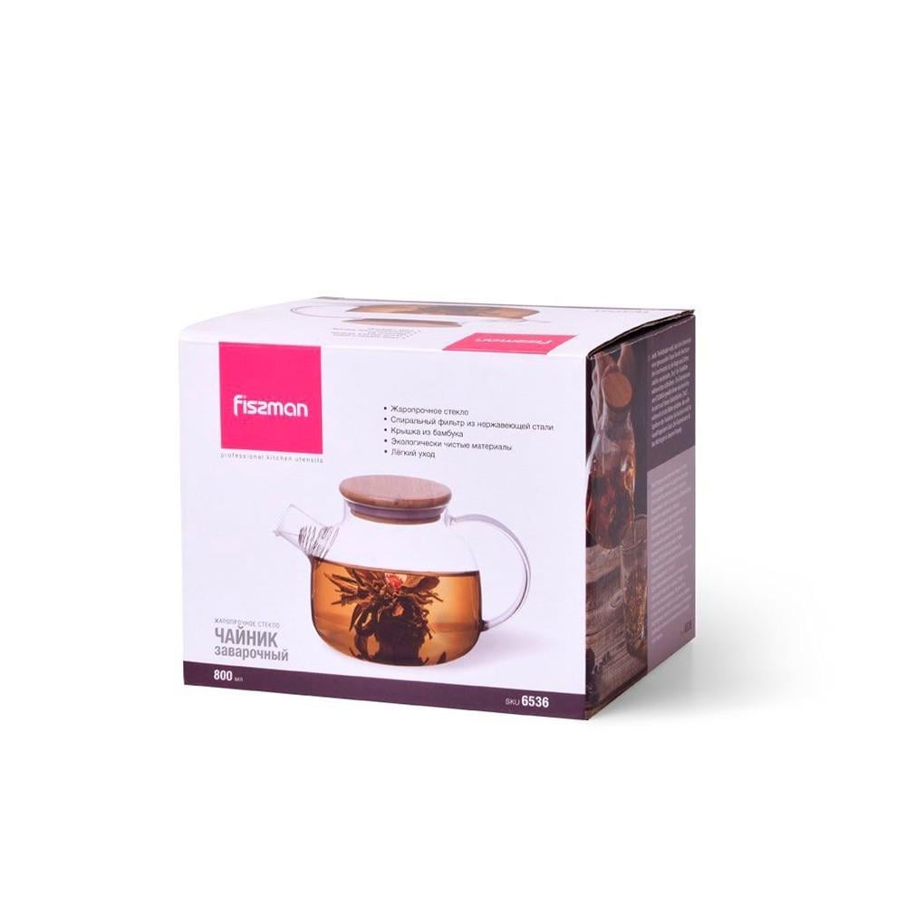 Заварювальний чайник Fissman 800 мл (6536) - фото 4 Заварювальний чайник Fissman 800 мл (6536) - фото 4