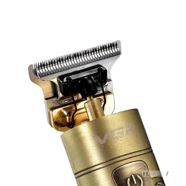 Тример для стрижки волосся VGR V-076 акумуляторний Золотистий (GR-05044) - фото 3 Тример для стрижки волосся VGR V-076 акумуляторний Золотистий (GR-05044) - фото 3