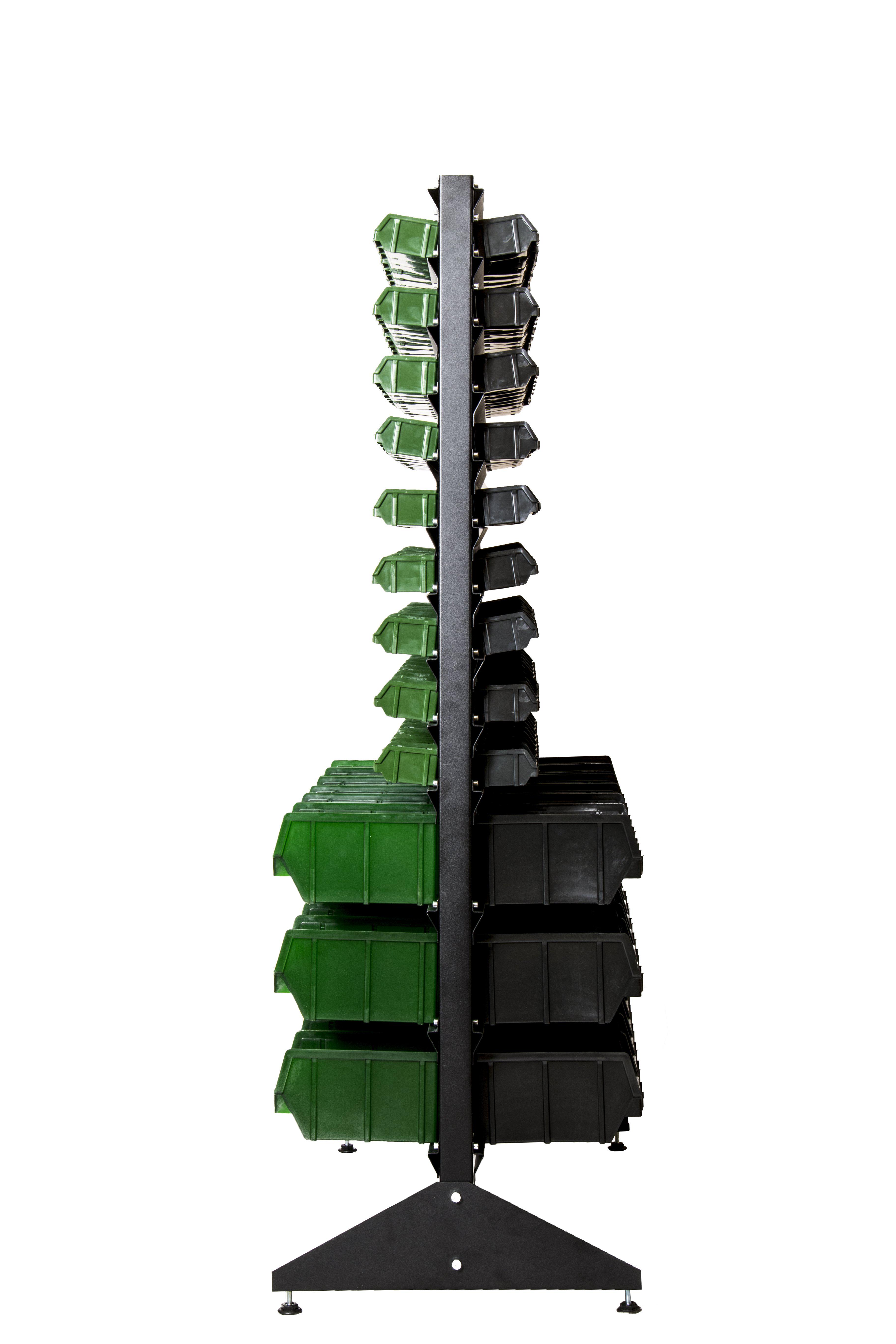 Стелаж метизний із ящиками двосторонній (1012) - фото 8 Стелаж метизний із ящиками двосторонній (1012) - фото 8