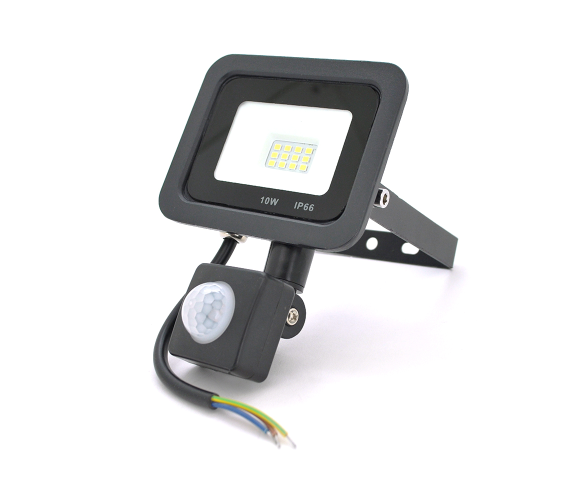 Прожектор LED с датчиком движения Ritar ZB-PGGY-10W 800lm 10W IP65 Black (ZB-PGGY-10W)