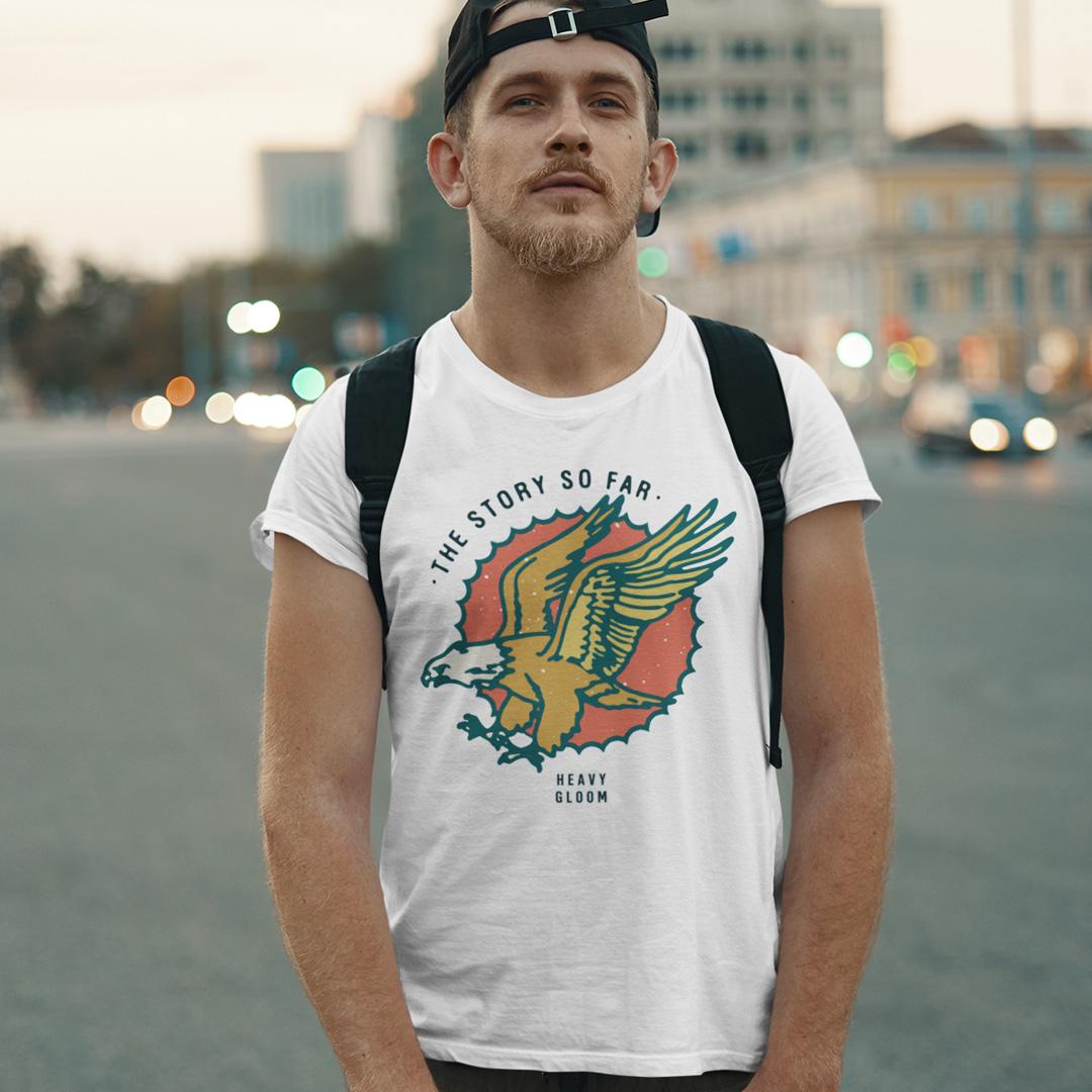 Футболка унісекс The Story So Far Heavy Gloom 4XL Білий (00000010442)