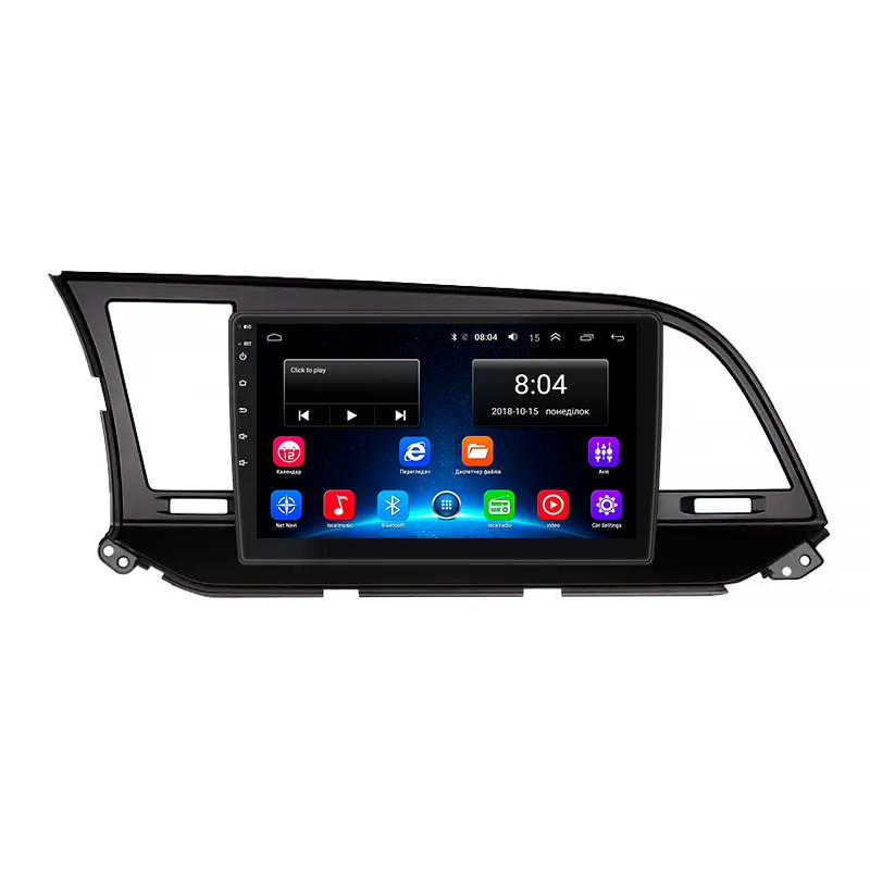 Магнитола штатная Lesko 9" для Hyundai Elantra VI (AD) 2015-2019 2/32Gb Wi-Fi GPS Base