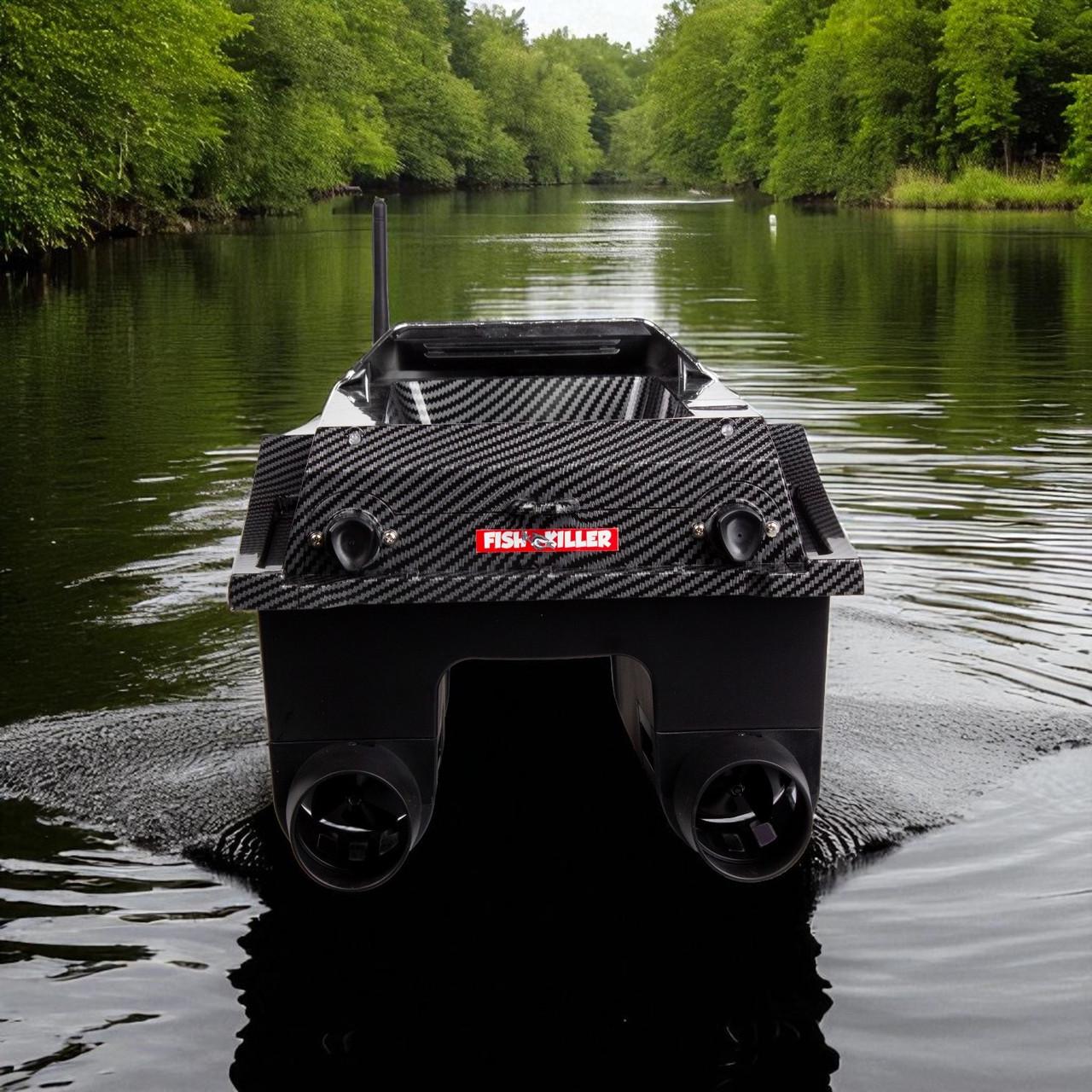 Човник короповий для завозу підгодовування Fish Killer Titan ехолот автопілот з GPS на 180 пікселів до 3 кг до 800 м (2667664518) - фото 5