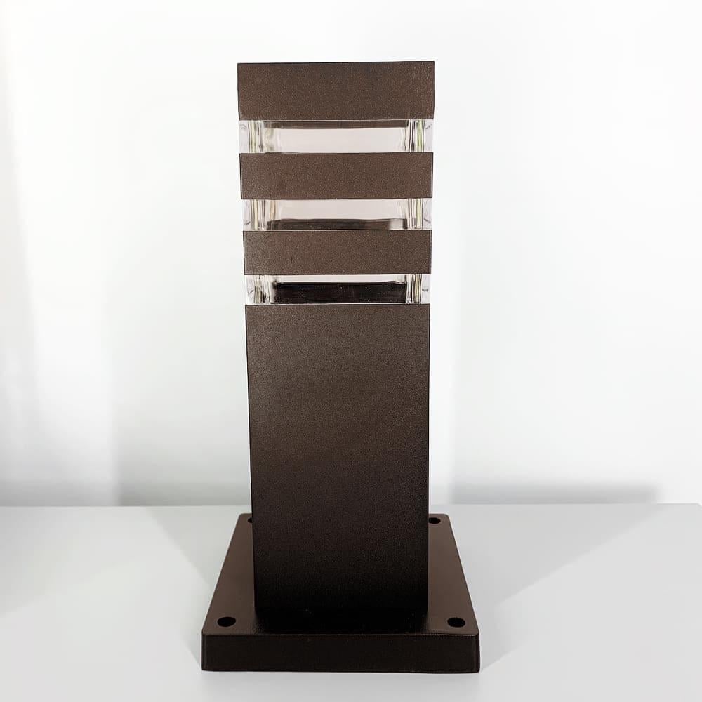 Фонарь уличный-столб 8024 30 см Coffee (30CM CF стовп) - фото 1 Фонарь уличный-столб 8024 30 см Coffee (30CM CF стовп) - фото 1