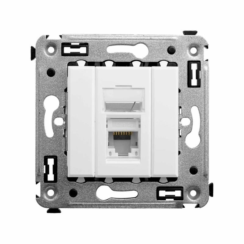 Розетка компьютерная ДКС Avanti RJ45 5е Белый (4400463)