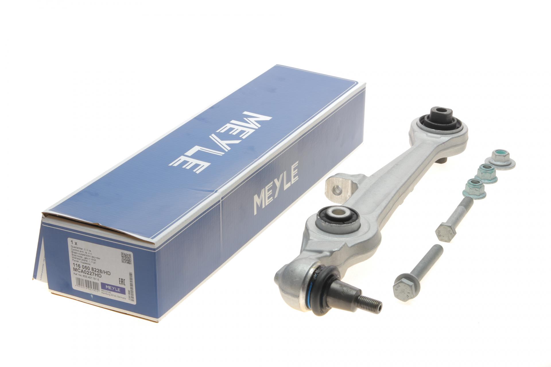 Важіль підвіски Meyle передній/знизу Audi A4/A6/VW Passat B5 96-09 посилений/конус 21 (116 050 8228/HD)