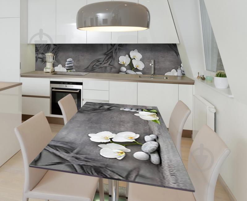 Наклейка 3Д виниловая на стол Zatarga «Грифельные камни» 600х1200 мм (Z184337st)