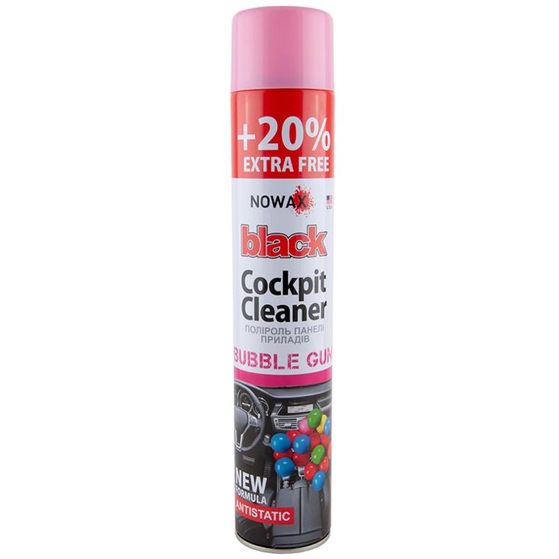 Полироль для приборной панели Nowax Spray 750 мл Bubble Gum (NX00709)