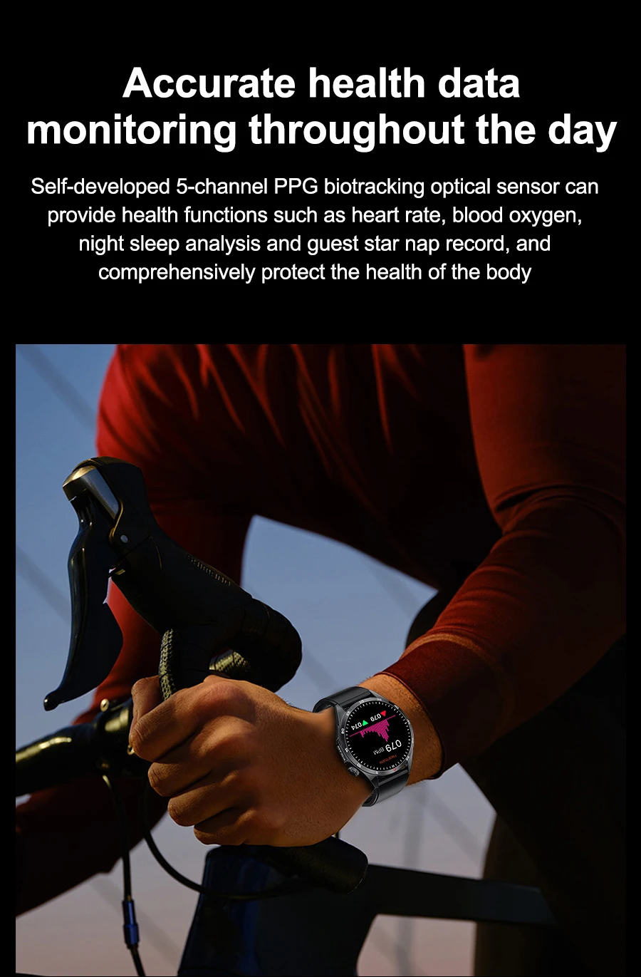 Смарт-годинник Lemfo GTS4-Y11 силіконовий ремінець Silver (18607) - фото 4