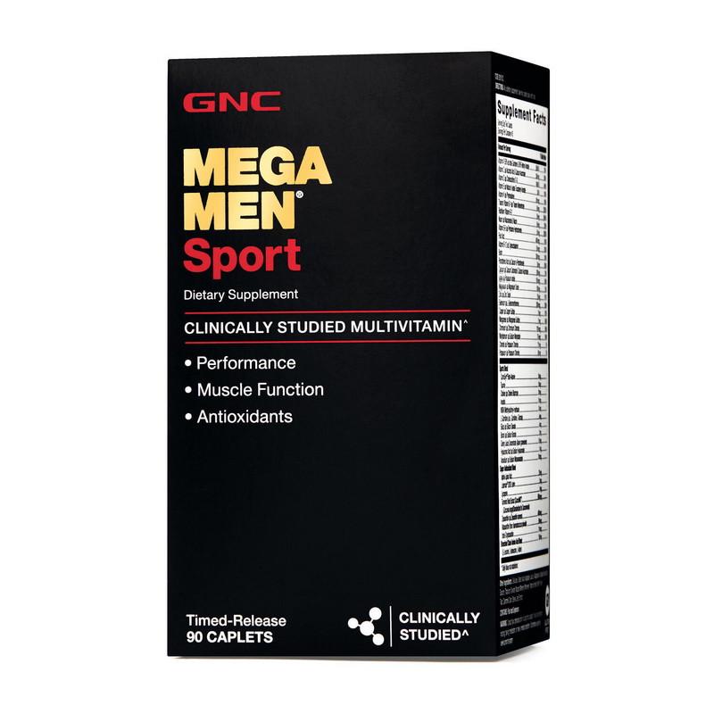 Витамины и минералы для мужчин GNC Mega Men Sport 90 капс. (01217-01) Витамины и минералы для мужчин GNC Mega Men Sport 90 капс. (01217-01)
