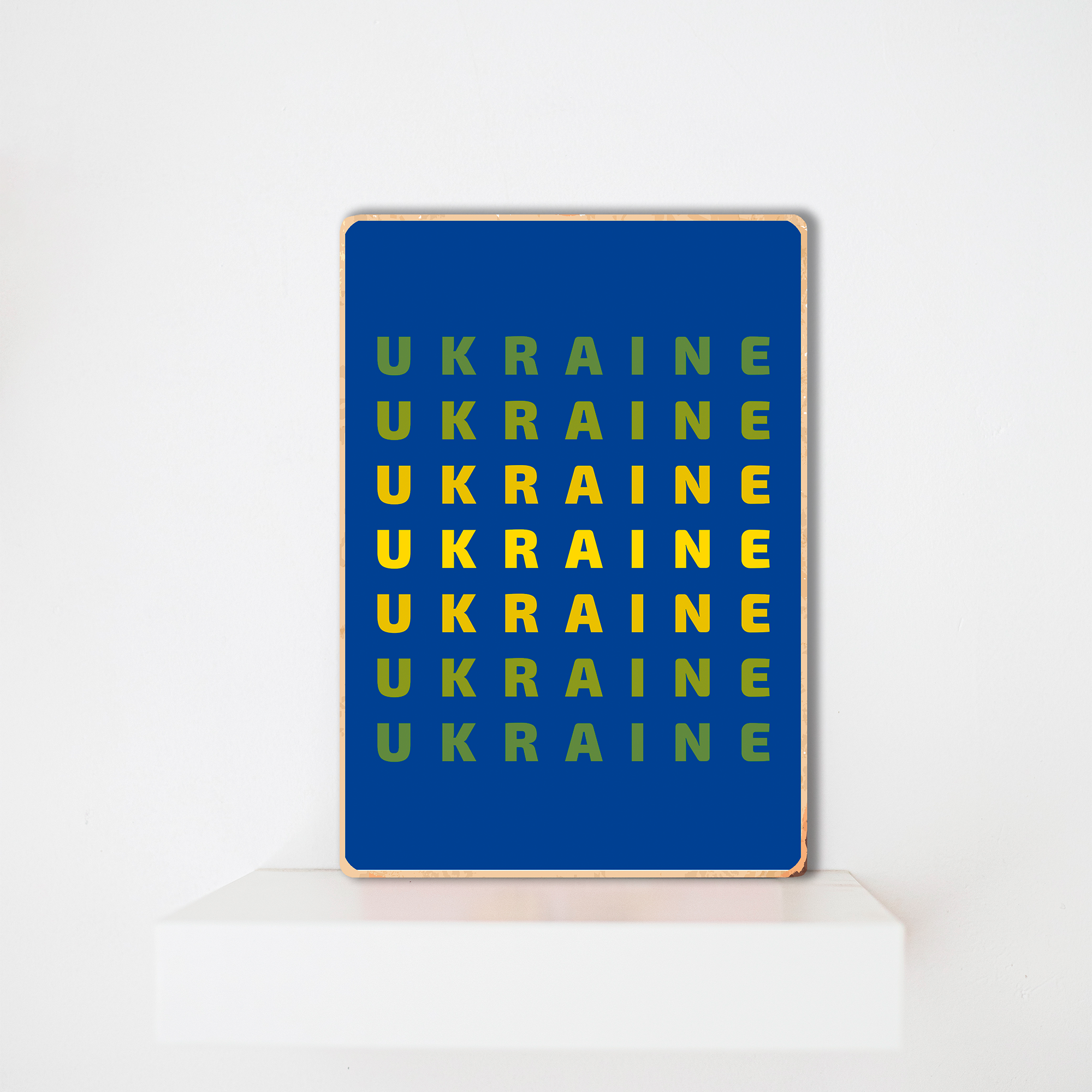 Постер деревянный Bramble "Ukraine" (PSTRSBRMBL36)