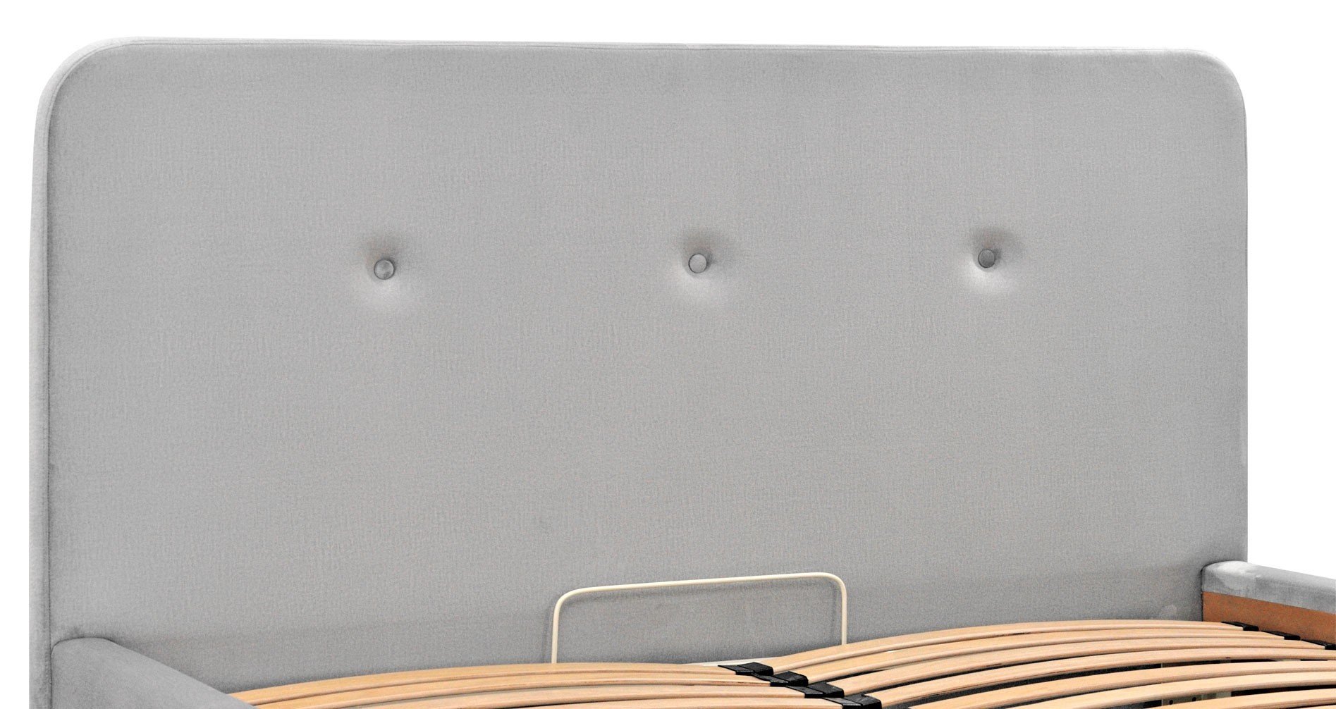 Кровать двуспальная Mishel VIP Monolith 84 160х190 см Серый - фото 4 Кровать двуспальная Mishel VIP Monolith 84 160х190 см Серый - фото 4