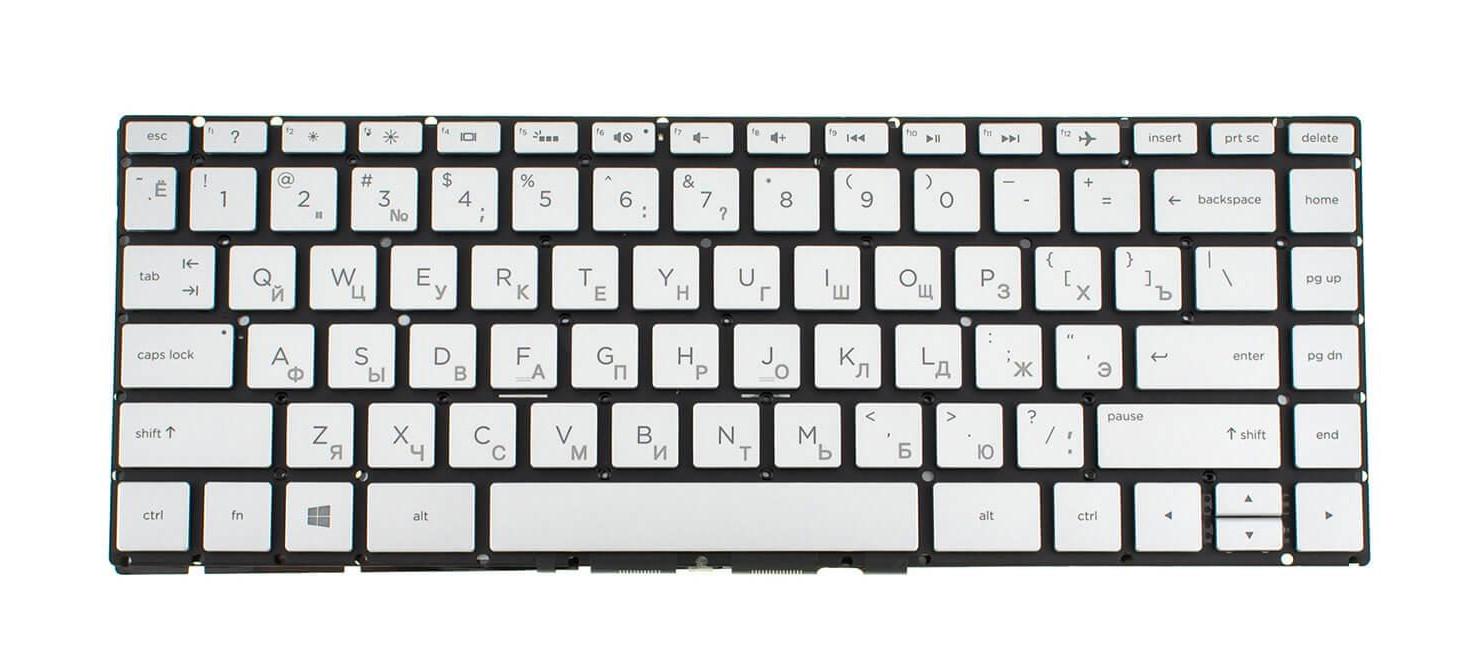 Клавіатура для ноутбука HP Pavilion 14T-BA з підсвічуванням клавіш (L15606-251)