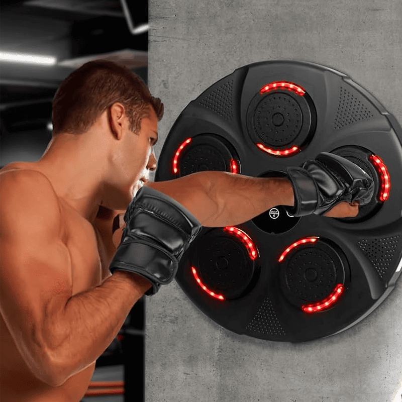 Мишень электронная боксерская на стену с музыкой и подсветкой 9 скоростей (29433579) - фото 6