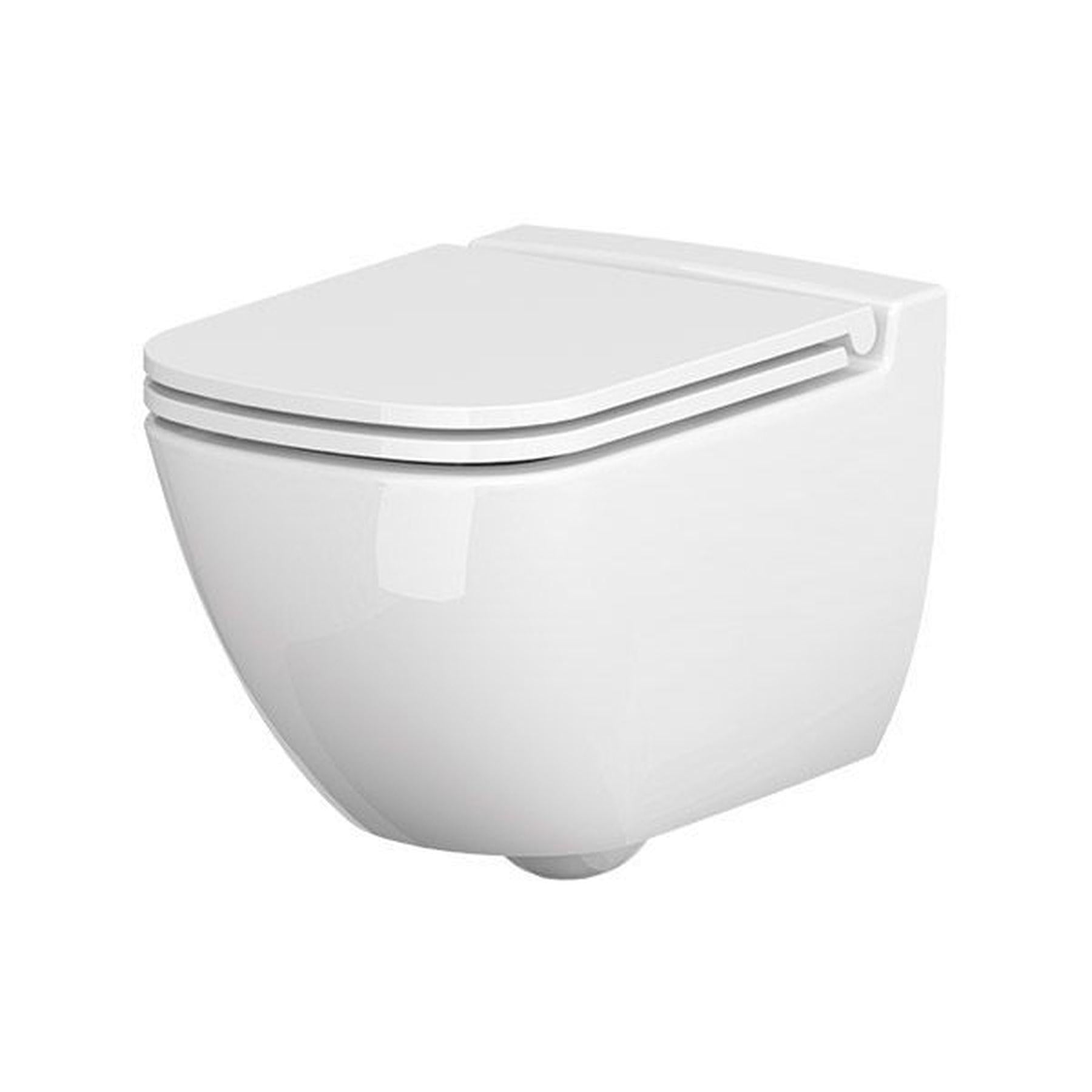 Унитаз подвесной Cersanit CET 741 Caspia Clean On с крышкой слим из дюропласта свободно падающая легкосъемная (000016151) Унитаз подвесной Cersanit CET 741 Caspia Clean On с крышкой слим из дюропласта свободно падающая легкосъемная (000016151)