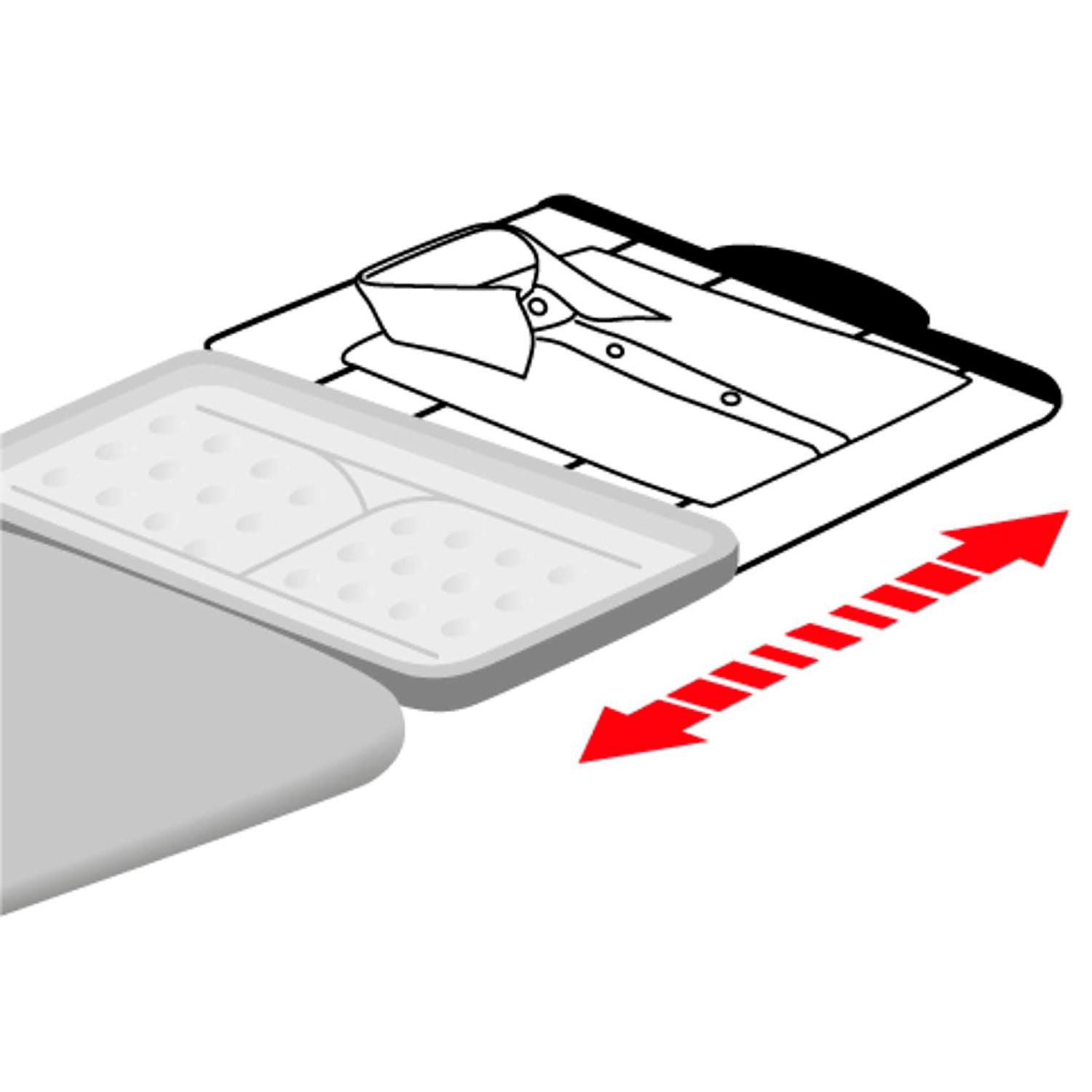 Доска гладильная Gimi Poker 122x38 см Gerbera (154232) - фото 2