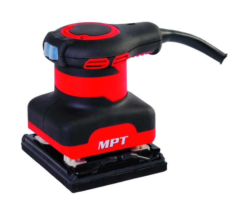 Машина плоскошлифовальная MPT PROFI 240 Вт 110х110 мм 14000 об/мин дополнительные щетки (MPS2403)