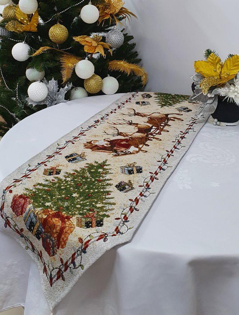 Дорожка Sagol новогодняя 35х185 ST-165 (CN11245)