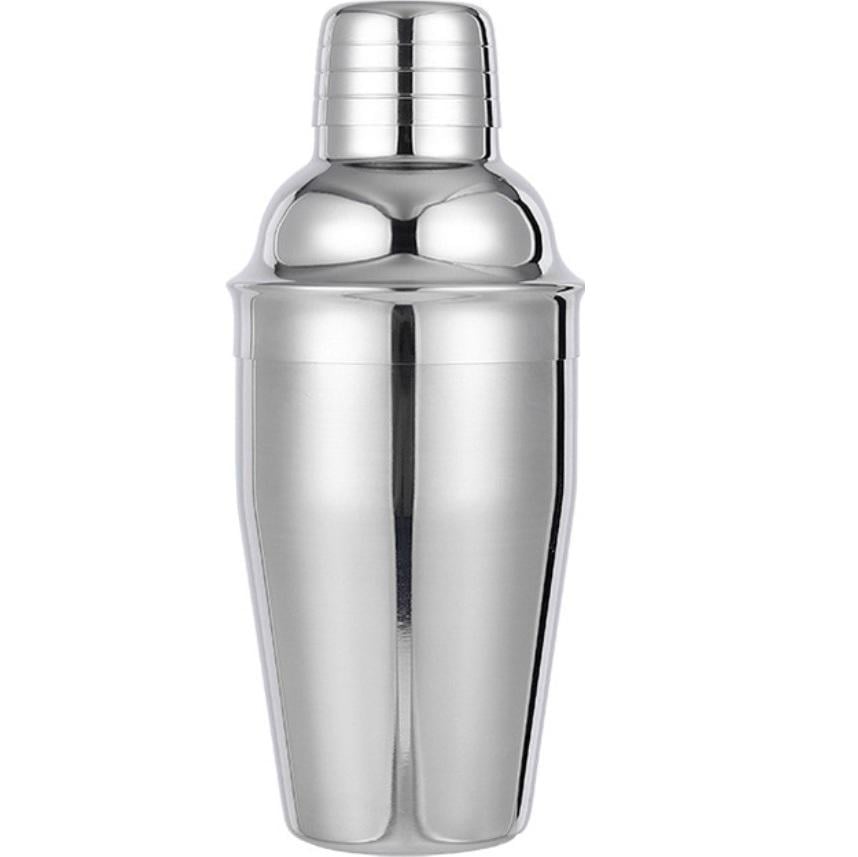 Барний шейкер для коктейлів Класичний нержавіюча сталь 350 мл Сріблястий (183)
