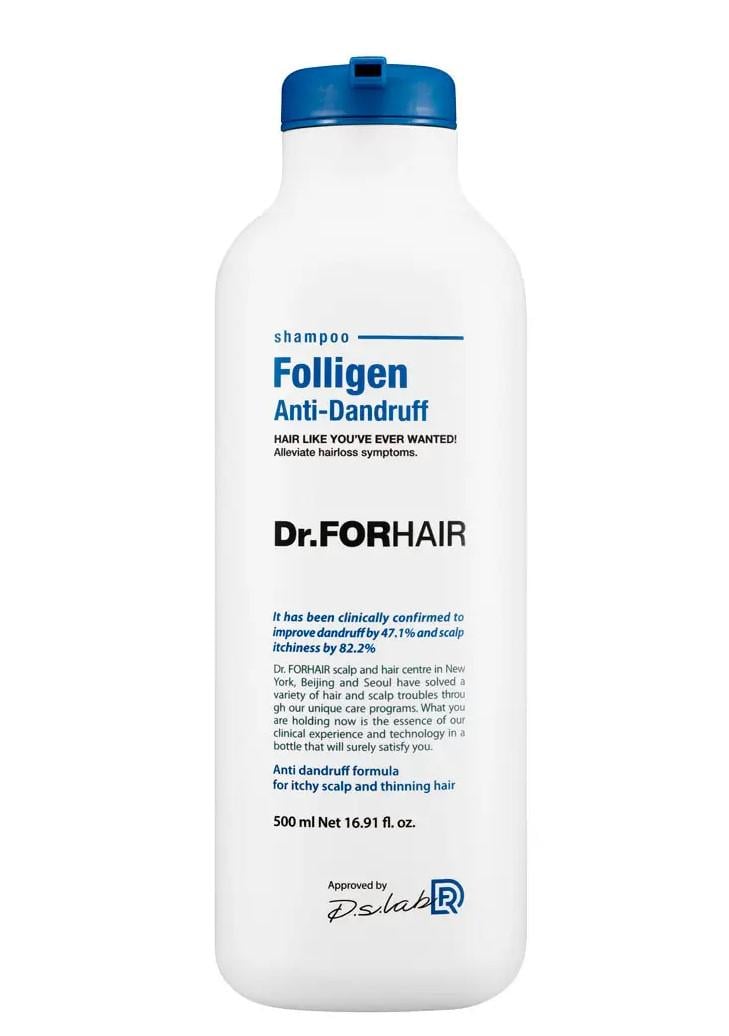 Шампунь против перхоти Dr.FORHAIR Folligen 500 мл