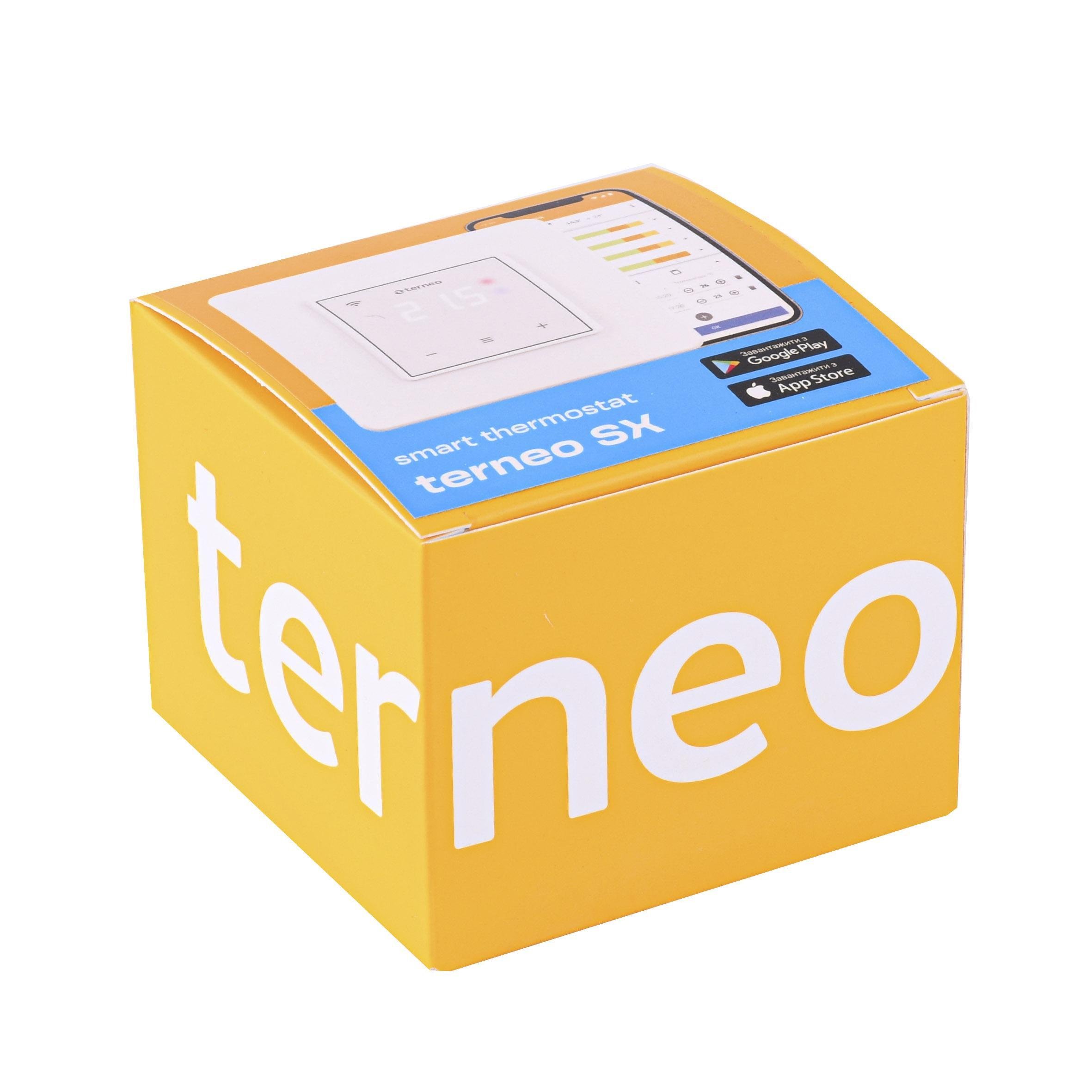 Терморегулятор для теплого пола Terneo SX электронный программируемый с Wi-Fi (GSR-000027906) - фото 3 Терморегулятор для теплого пола Terneo SX электронный программируемый с Wi-Fi (GSR-000027906) - фото 3