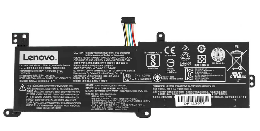 Аккумулятор для ноутбука Lenovo IdeaPad 3-14IGL05 4000 mAh 75V 30 Wh