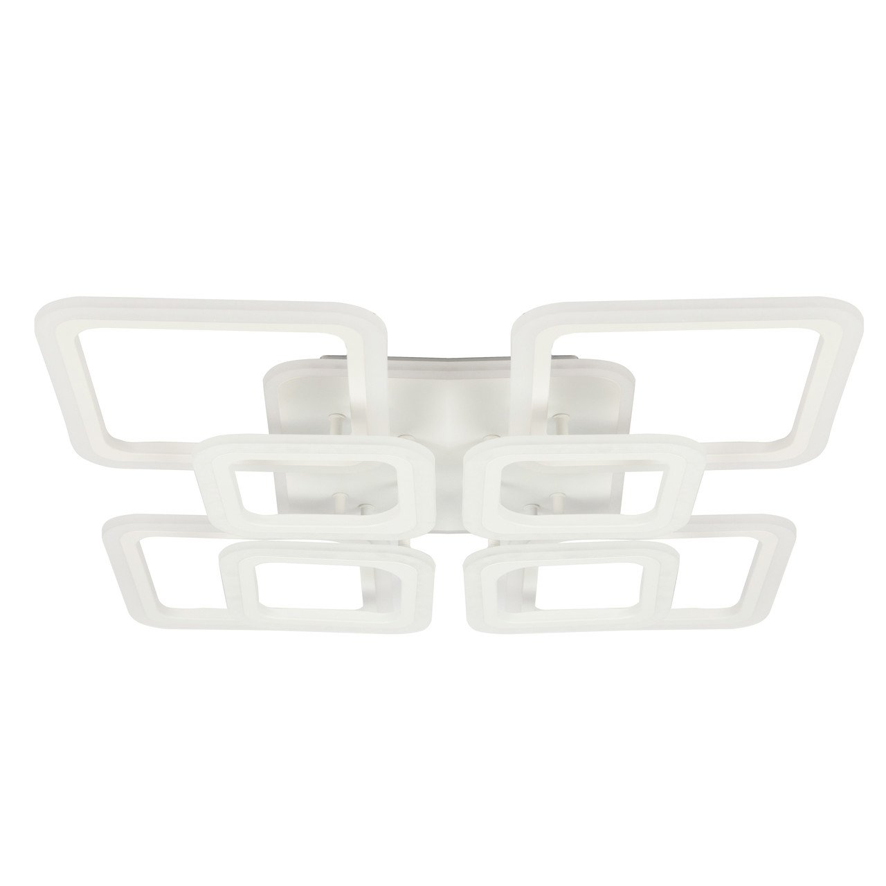 Люстра стельова LED Sunlight 5331/4+4 R Білий (671a61d4375fc503bb1c1ba9)