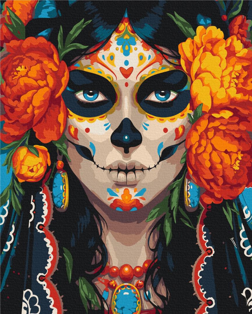 Картина за номерами Brushme Мексика в її очах 48x60 см (BS52270L)