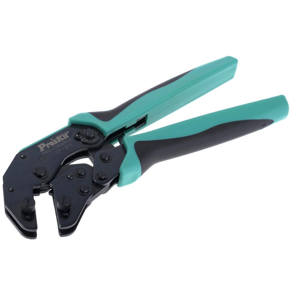 Клещи обжимные Pro'sKit CP-371 без матриц Зеленый (10-9-2837634)