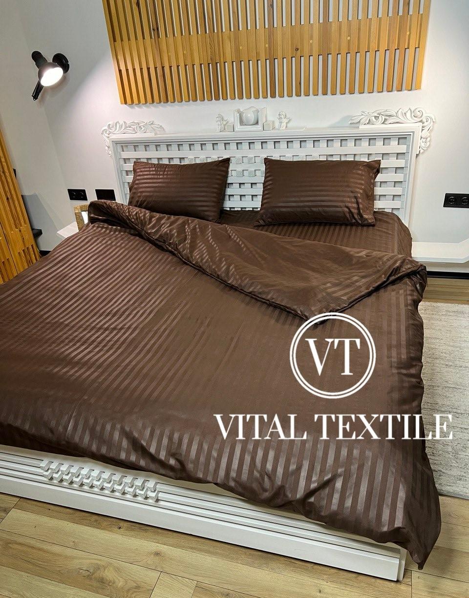 Комплект постільної білизни Vital Textile SP-9 страйп полуторний 150х220 см - фото 2