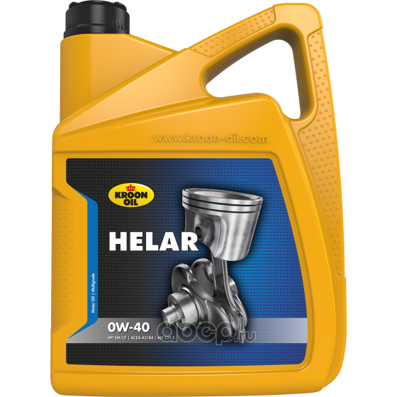 Моторное масло HELAR 0W-40 5л