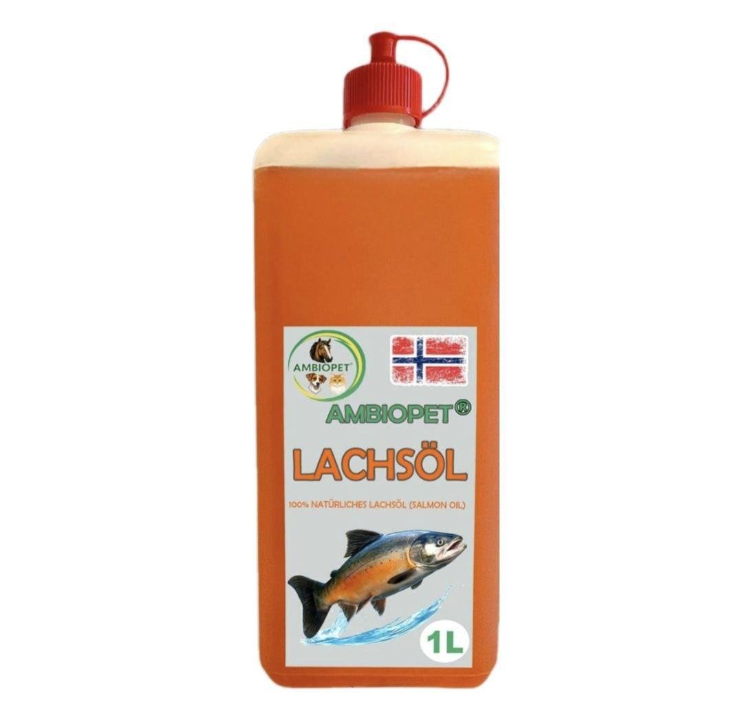 Олія лососева Ambiopet для собак котів/коней 1 л (27732994)