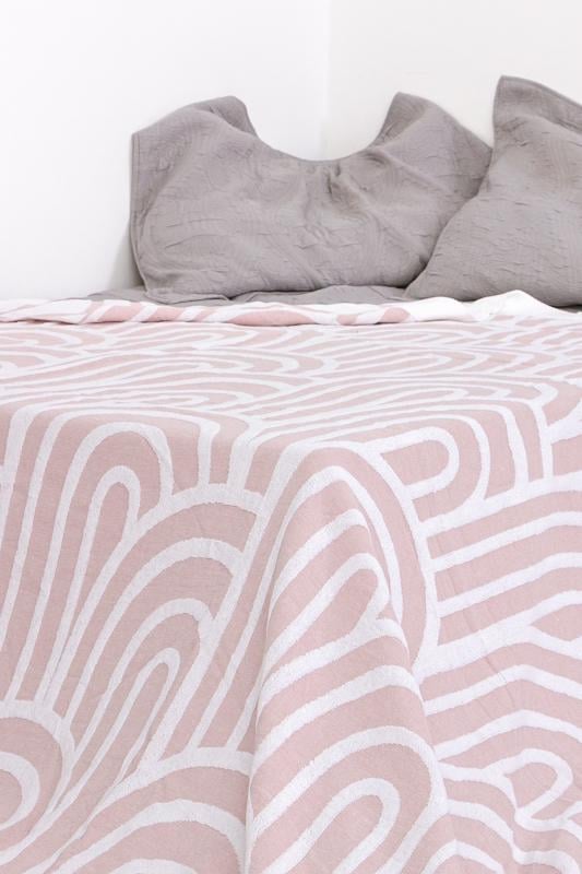 Простирадло двохстороннє махрове на лляній основі Носи Своє 200х230 см Рожевий (59236) Простирадло двохстороннє махрове на лляній основі Носи Своє 200х230 см Рожевий (59236)