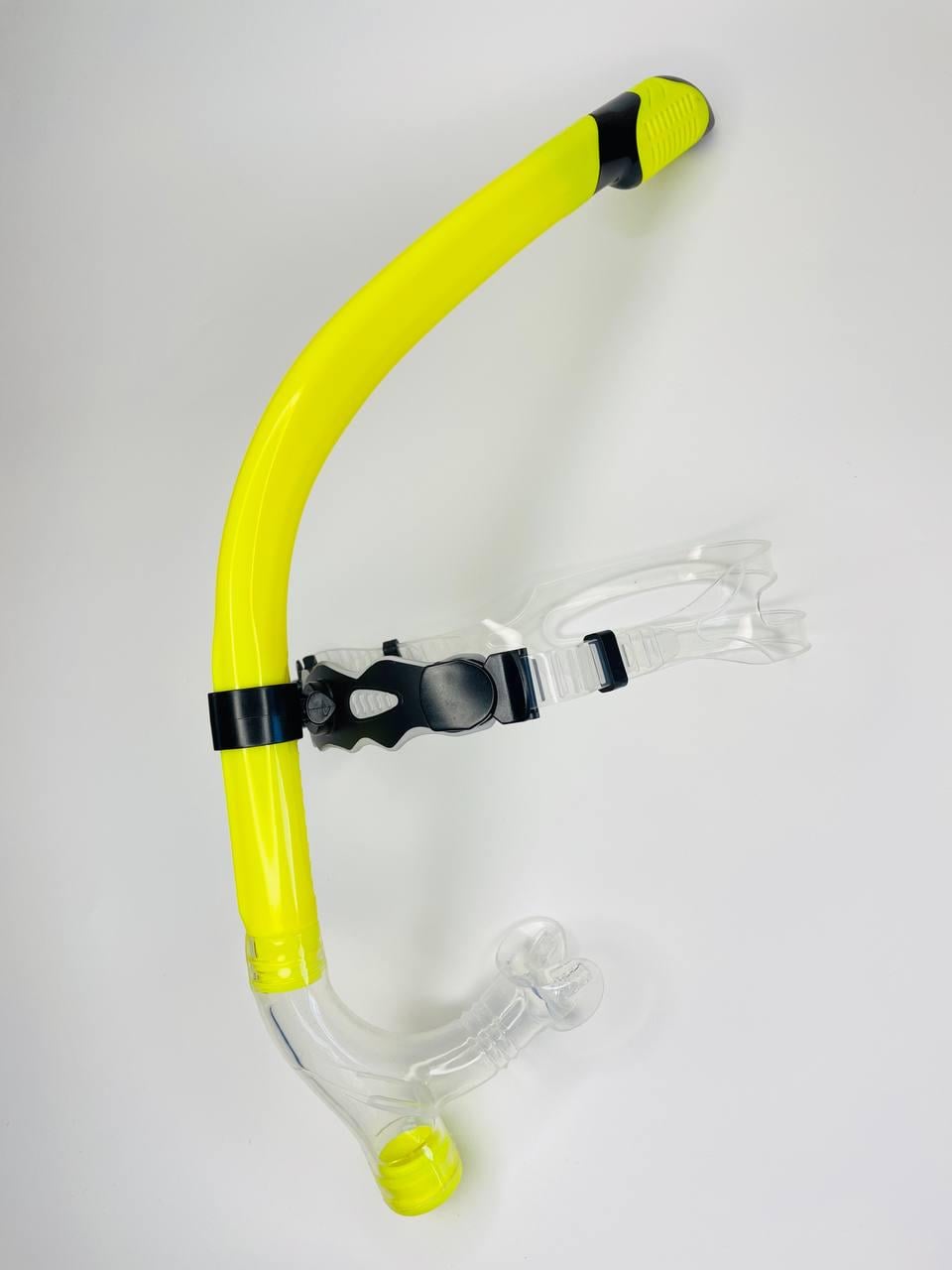 Трубка для плавання Flexa універсальна із сухим клапаном Dry Top (TRF0101Yellow)