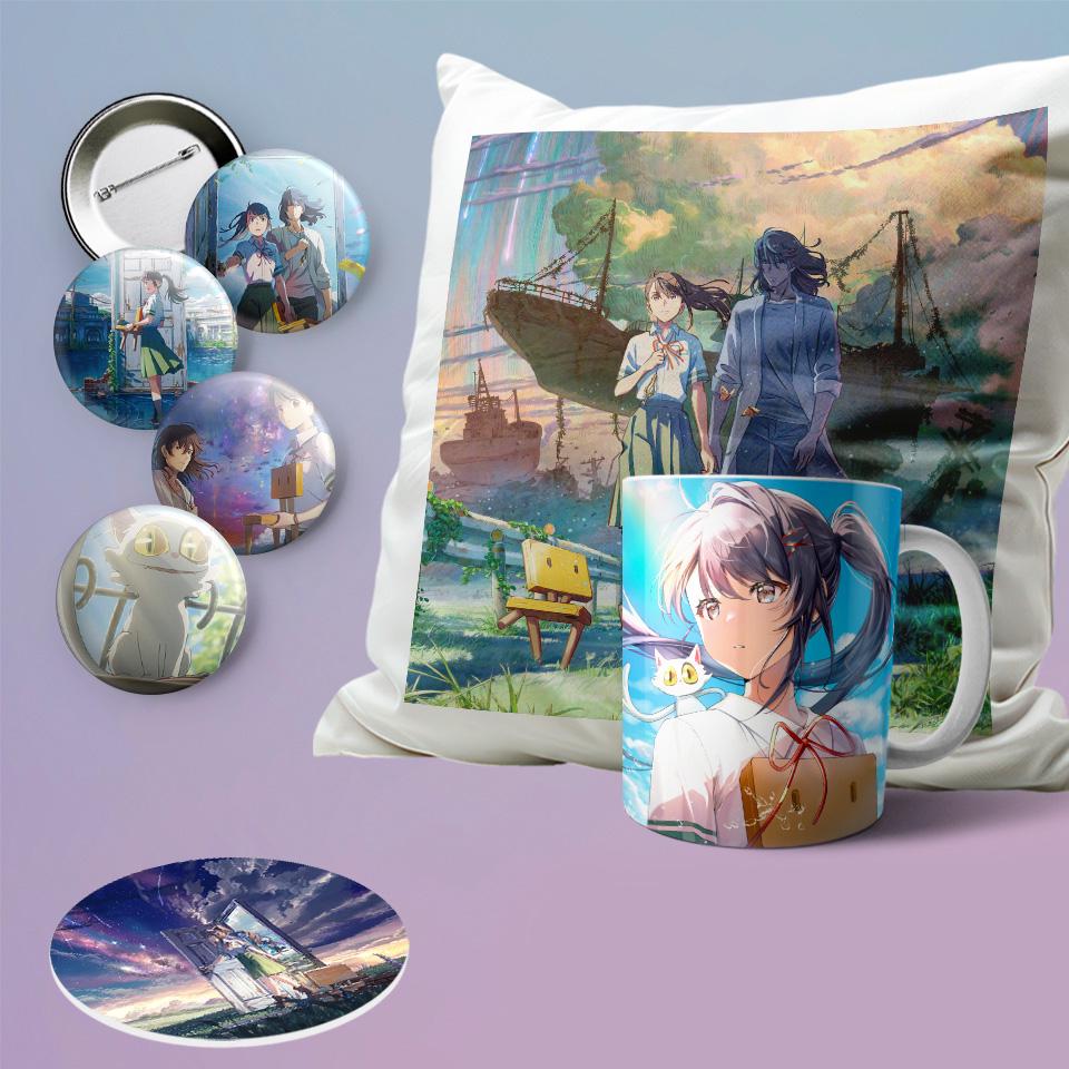 Подарочный набор Suzume no Tojimari аниме бокс