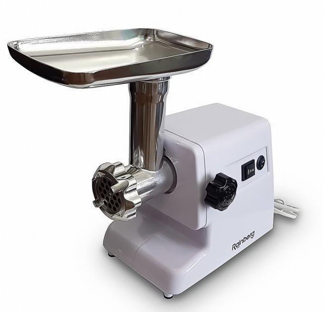 М'ясорубка електрична Rainberg RB-671 3000 W Білий (671А) М'ясорубка електрична Rainberg RB-671 3000 W Білий (671А)