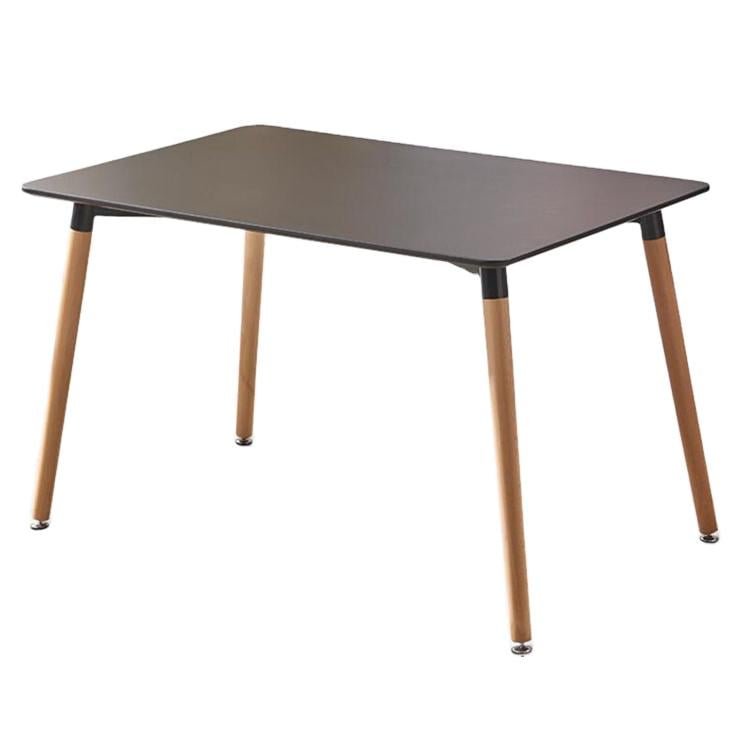 Стол обеденный Нури SDM дерево бук 120х80 см Черный