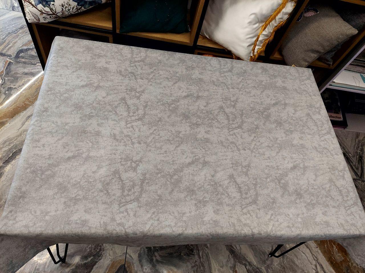 Скатертина водовідштовхувальна Le maison de Garny 130x200 см Світло-сірий (19-01241V-2)