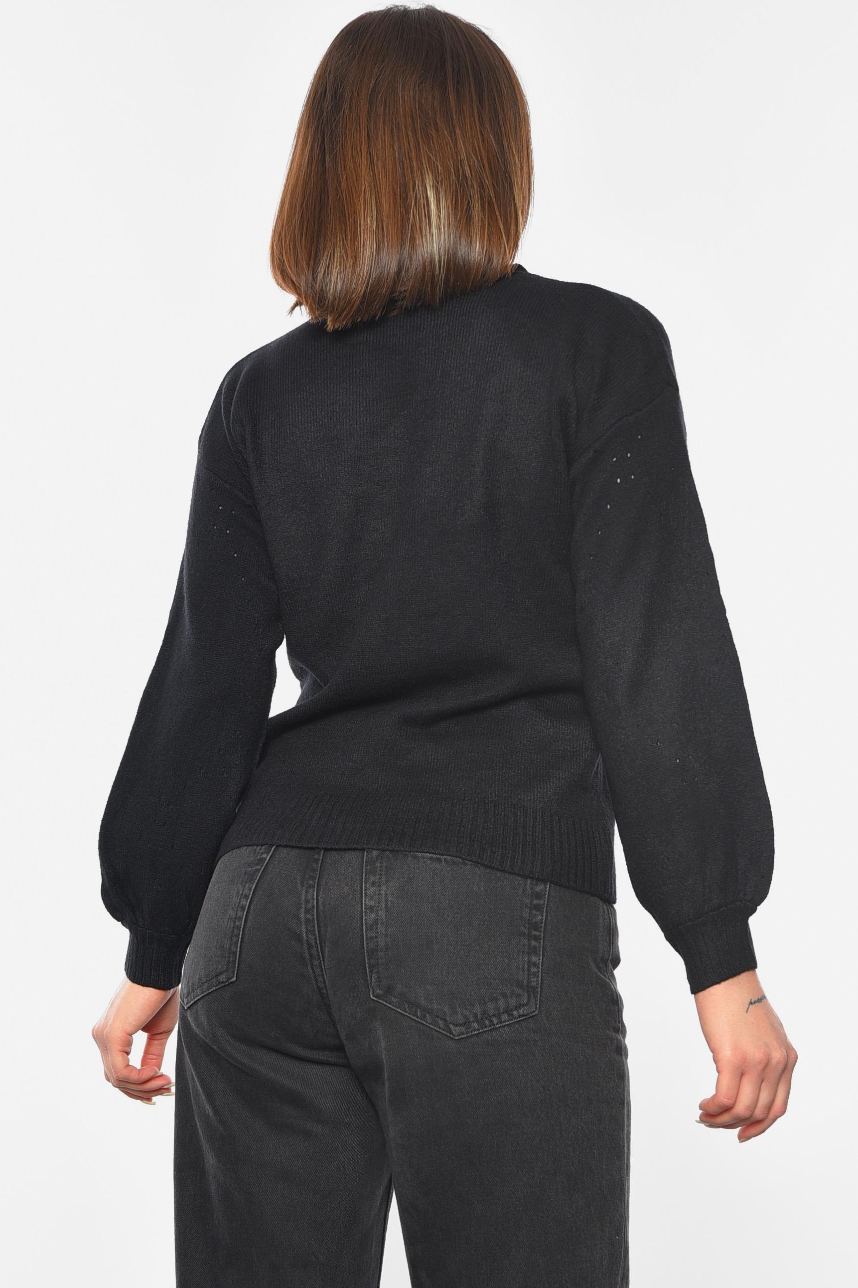 Светр жіночий L Чорний (192070) - фото 3