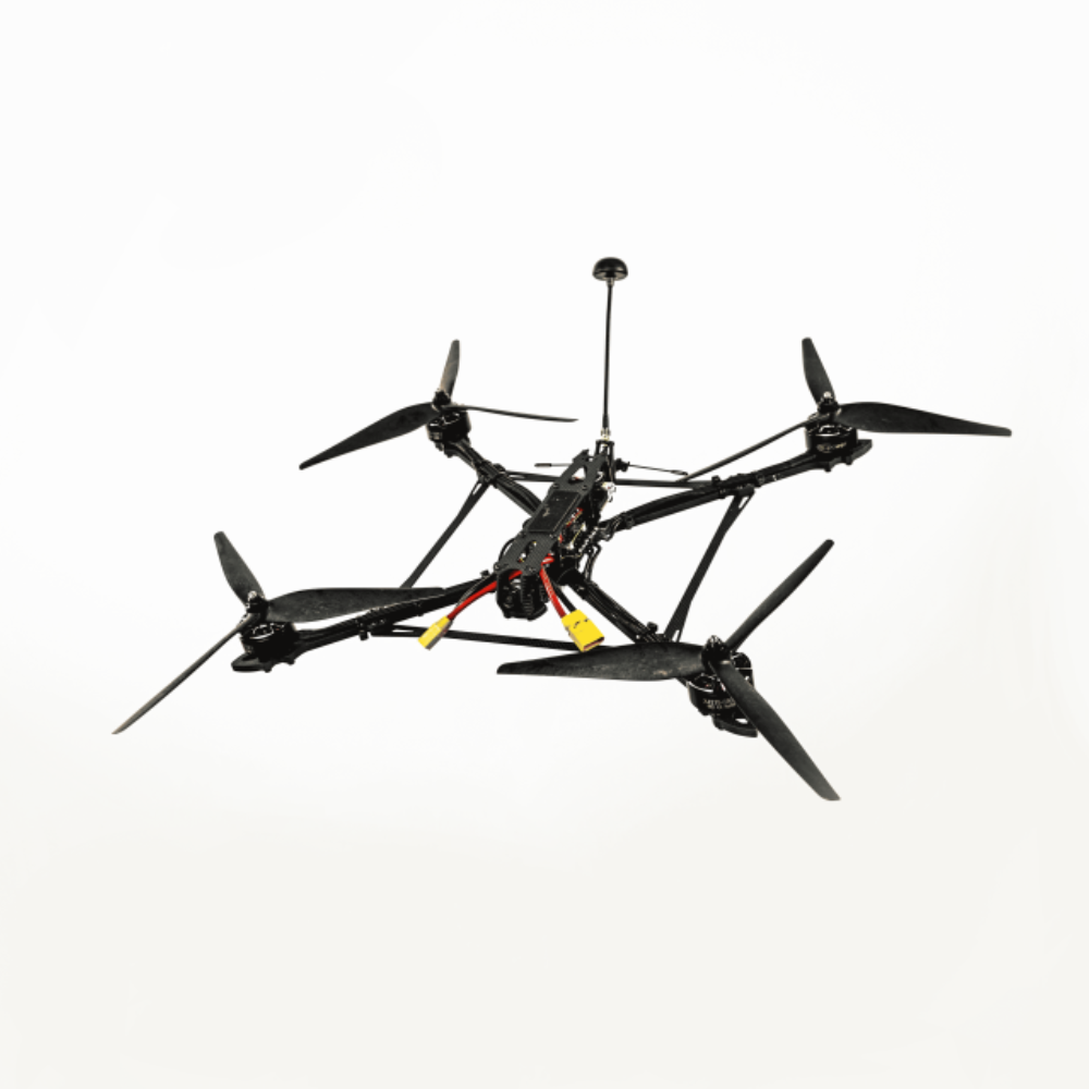 Квадрокоптер FPV дрон BLUEBIRD Жах 13” з батареєю (25293)